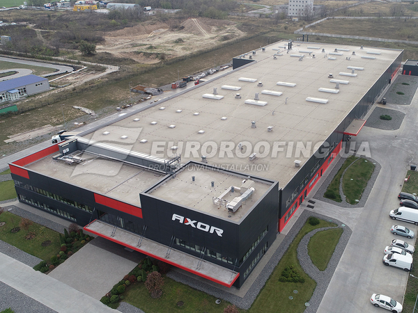 Complex of roofing works AXOR