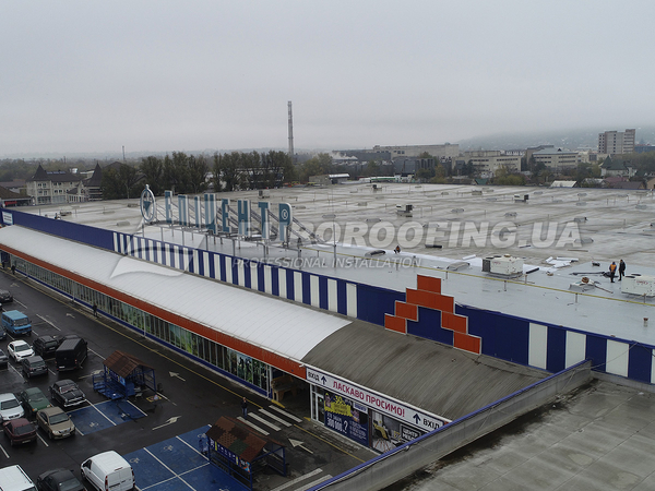 Устройство мембранной кровли Эпицентр К 