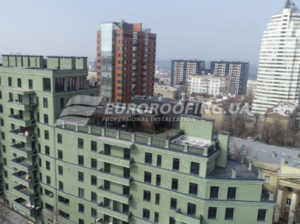 Комплекс работ по устройству "зеленой" кровли PARK RESIDENCE