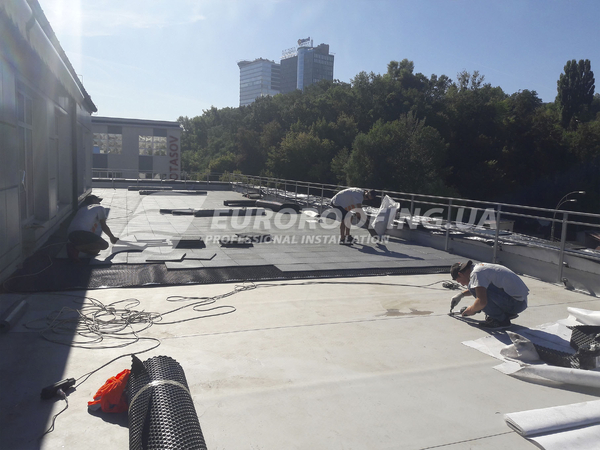 Complex of roofing works PROTASOV