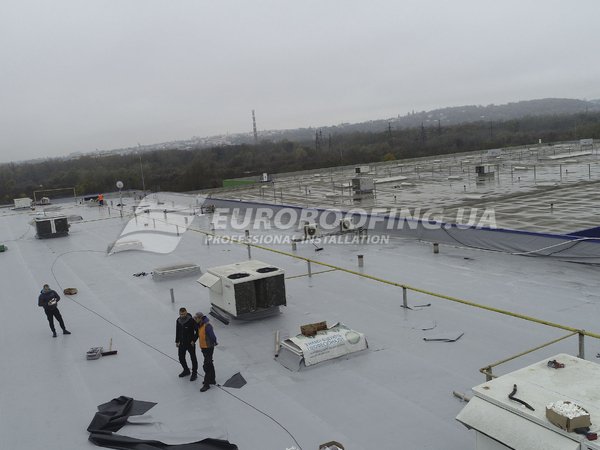Устройство мембранной кровли Эпицентр К 