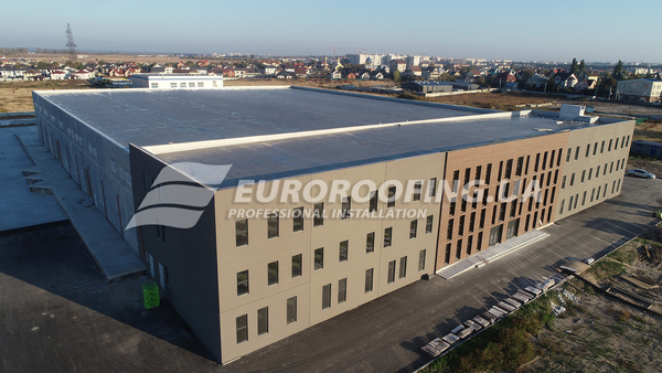 Complex of roofing works Production and warehouse complex