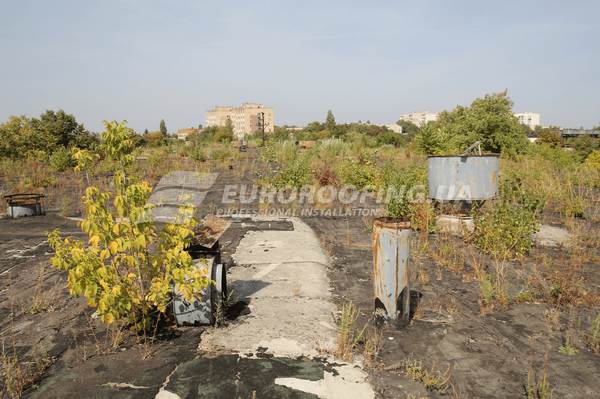 Устройство мембранной кровли Электрон