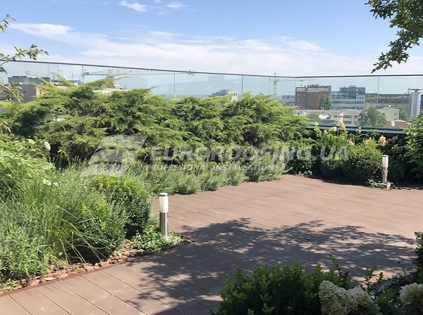 Комплекс работ по устройству "зеленой" кровли PARK RESIDENCE