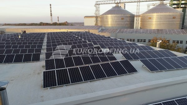 Устройство мембранной кровли ROST LTD