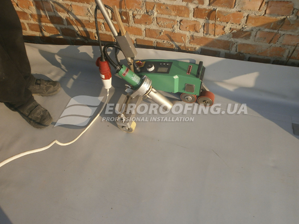 Flat roof installation 11_0000 Private house, Kyiv