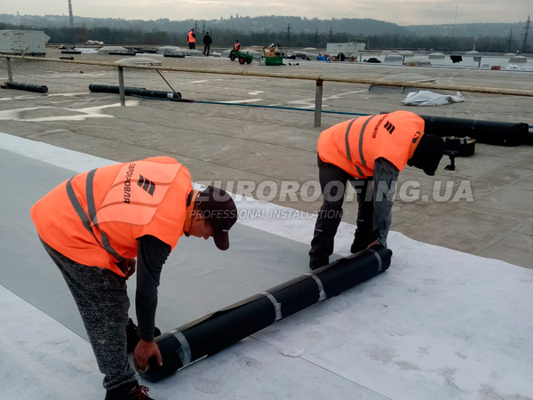 Устройство мембранной кровли Эпицентр К 