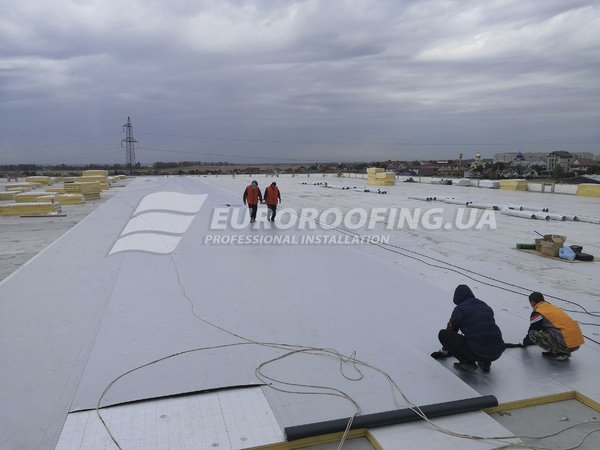 Complex of roofing works Production and warehouse complex