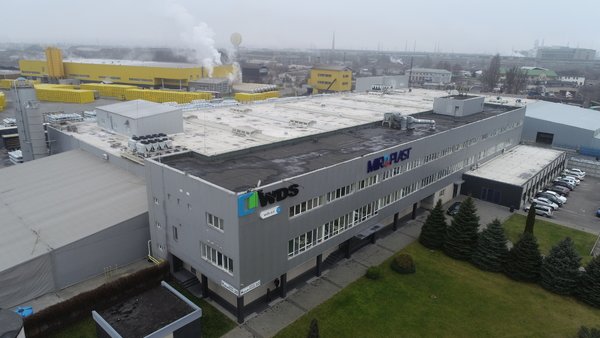 Flat roof installation Miroplast Factory
