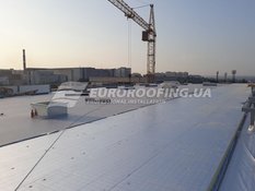Комплекс работ по устройству кровли ТРЦ APPOLO 2