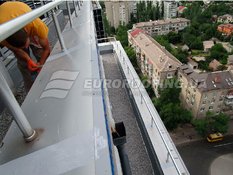 Flat roof waterproofing Khortytsia Palace