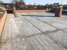 Flat roof installation 21_0165 Private house, Dnipro
