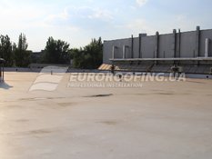 Membrane roof installation Plaza