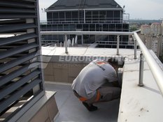 Flat roof waterproofing Khortytsia Palace