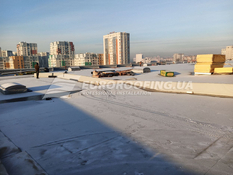 Commercial flat roof of PVC membrane CLASS SHOPPING MALL