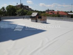 Membrane roof installation St. Charbel
