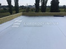 Устройство мембранной кровли PLASTICS