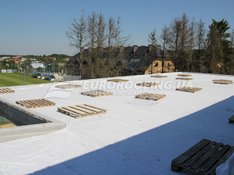 Membrane roof installation St. Charbel