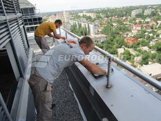 Flat roof waterproofing Khortytsia Palace