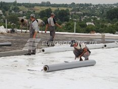 Устройство мембранной кровли RPC Metrika