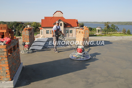 Flat roof installation Private house, Dniprove