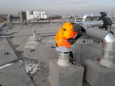 Construction of a combination flat roof  Jaguar Land Rover