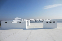 Flat roof installation Private house, Dniprove