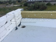 Membrane roofing PLASTICS