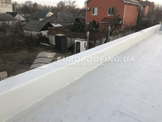 Flat roof installation 21_0165 Private house, Dnipro
