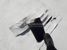 Flat roof installation Miroplast Factory
