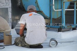 Membrane roof installation METALVIS