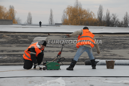 Устройство мембранной кровли Электрон