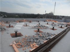 Membrane roof installation St. Charbel