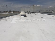 Flat roof installation Miroplast Factory