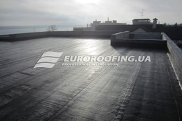 Flat roof installation Private house, Dniprove