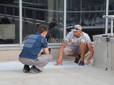 Flat roof waterproofing Khortytsia Palace