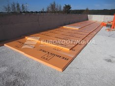 Membrane roof installation St. Charbel
