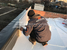 Flat roof installation 21_0165 Private house, Dnipro