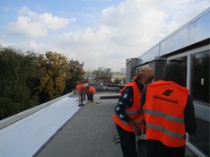 Membrane roof installation UDPACK