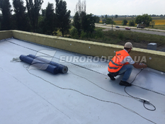 Membrane roofing PLASTICS