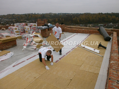 Flat roof installation 11_0000 Private house, Kyiv