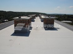 Membrane roof installation St. Charbel