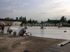 Устройство мембранной кровли Плаза