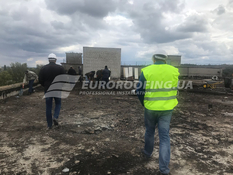Устройство плоской кровли Кондитерская фабрика "Конти"