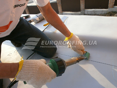 Flat roof installation 11_0000 Private house, Kyiv