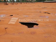 Membrane roof installation Plaza