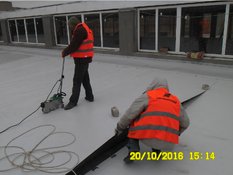 Membrane roof installation UDPACK