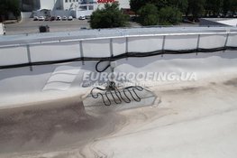 Membrane roof installation METALVIS