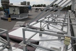 Membrane roof installation METALVIS