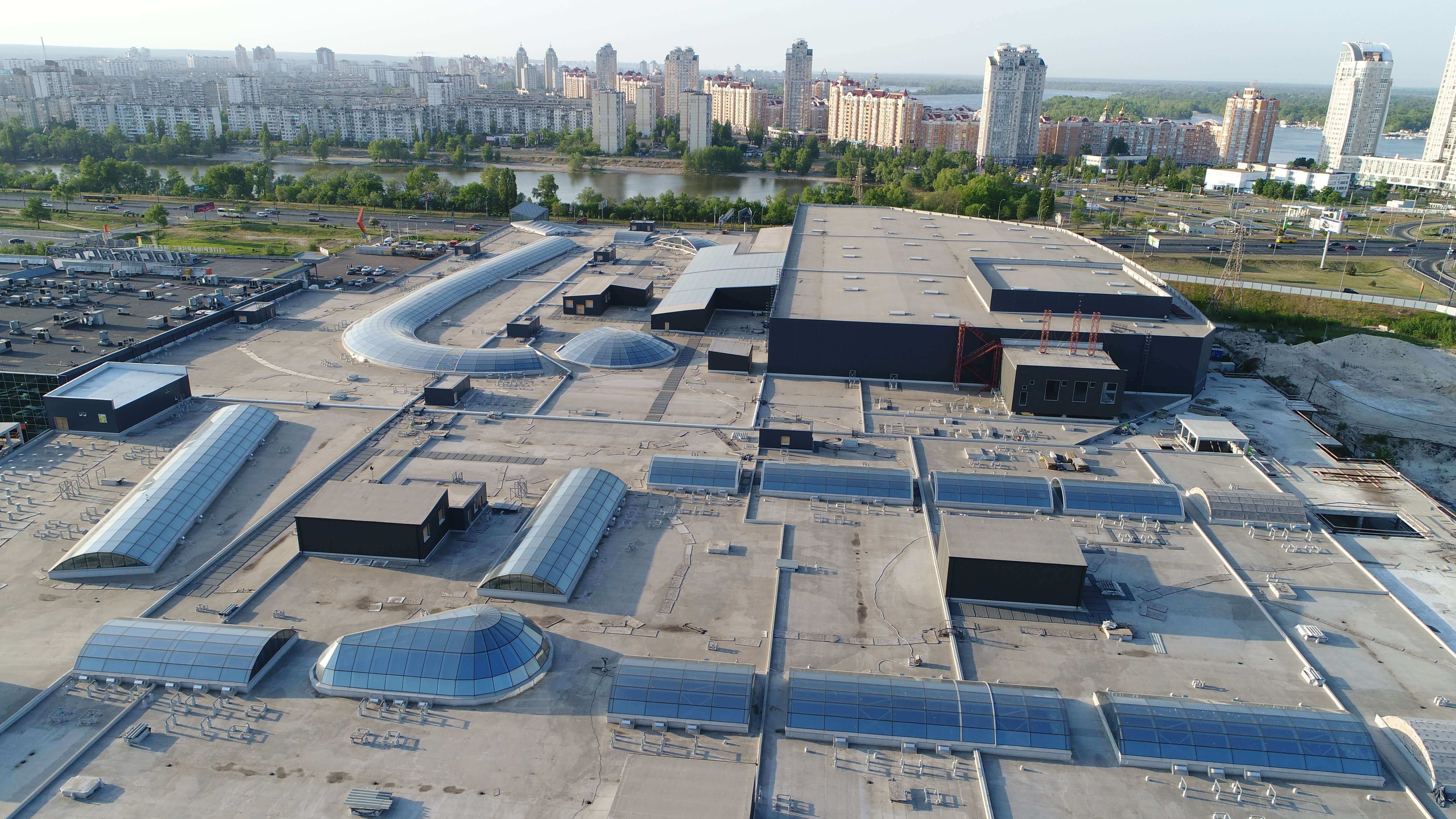 Кровельные работы, укладка ПВХ мемтраны